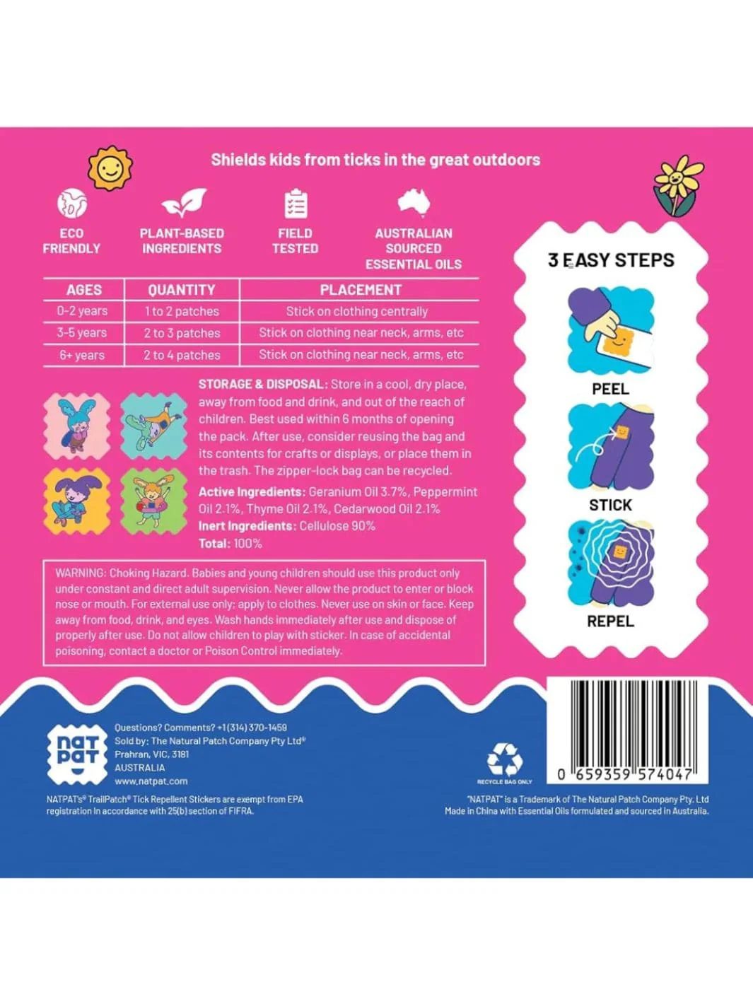 Trailpatch Tick Repellent Stickers - Image 8