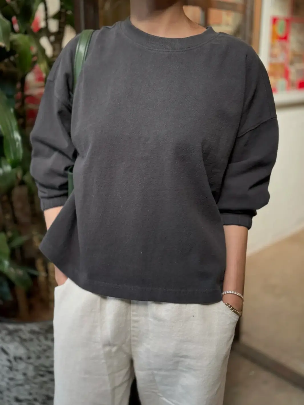 Naturelle Tee - Dark Slate - Image 2