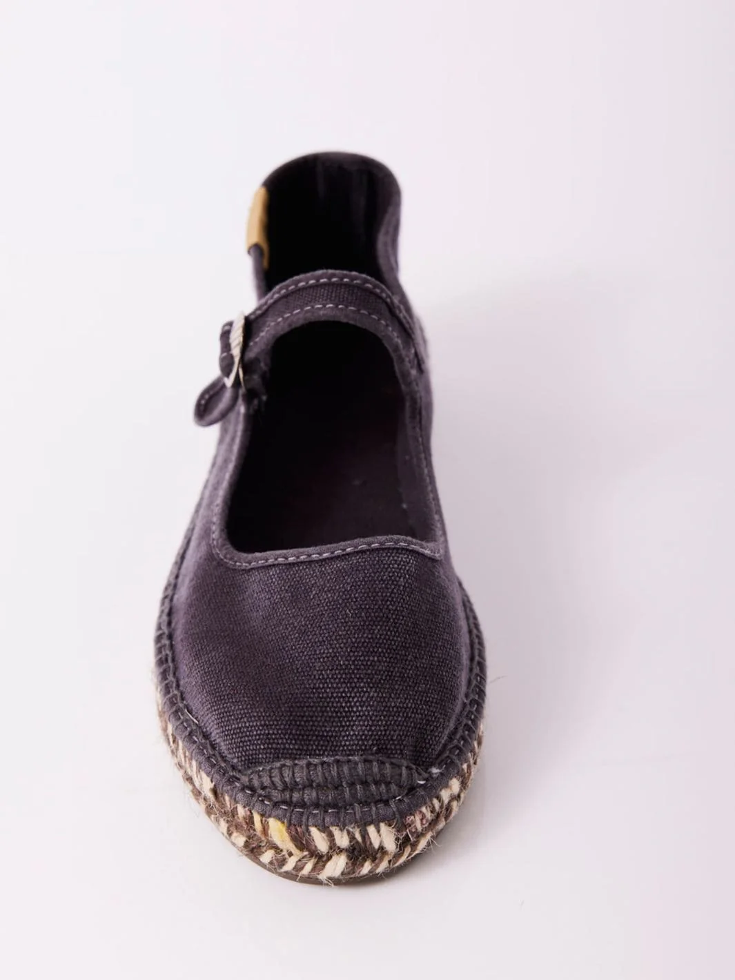 Oasis Mary Jane Espadrilles - Washed Black - Image 7