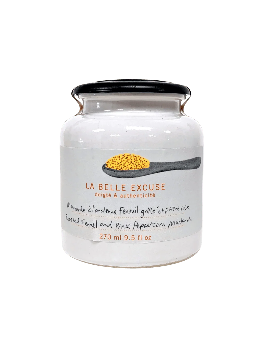 Old-Fashioned Mustard - Roasted Fennel and Pink Peppercorn