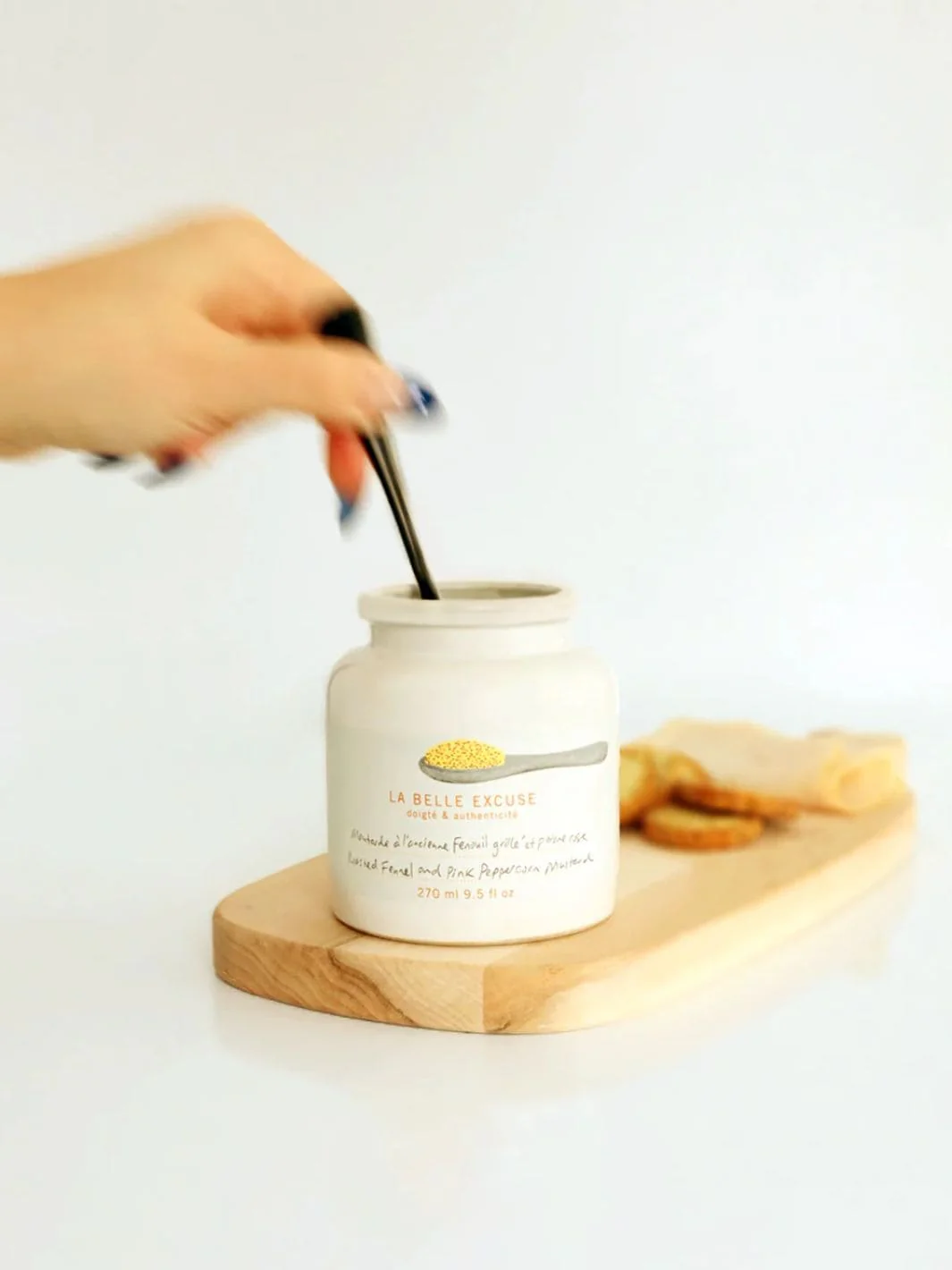 Old-Fashioned Mustard - Roasted Fennel and Pink Peppercorn - Image 3