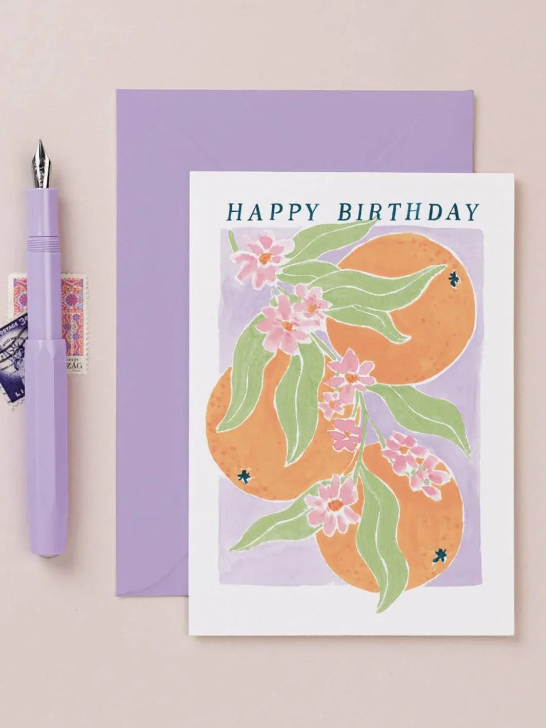 Oranges Birthday Card - Image 3