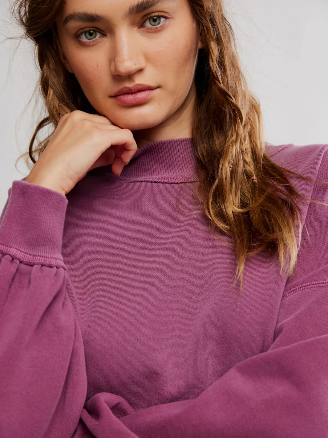 Palm Springs Pullover - Damson - Image 2