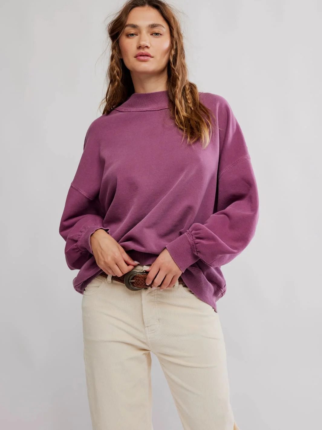 Palm Springs Pullover - Damson - Image 3
