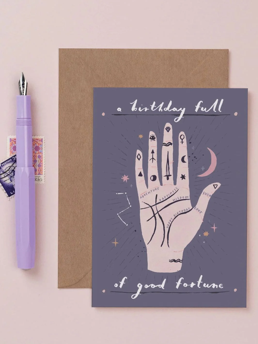 Palmistry Birthday Card - Image 2
