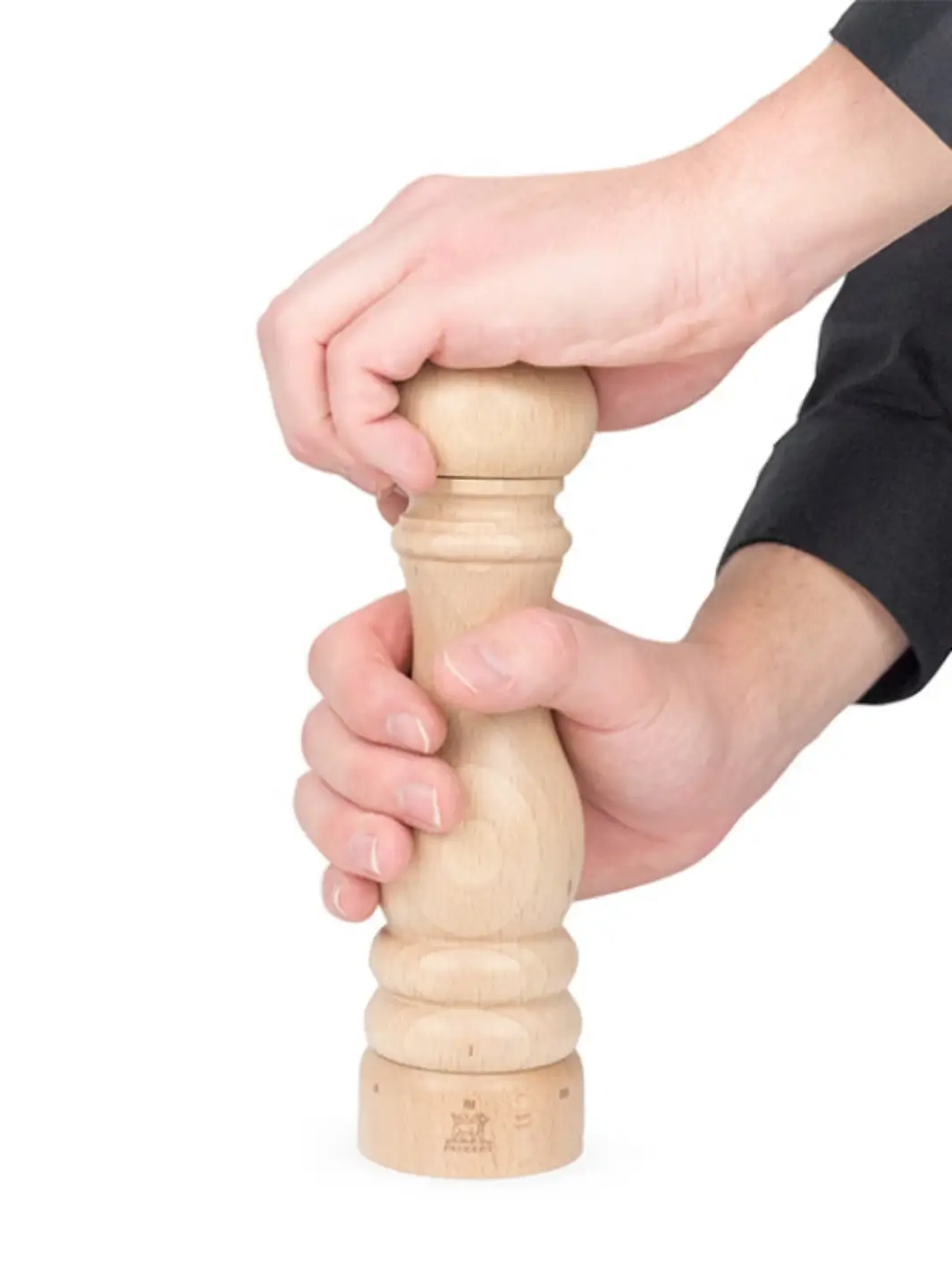 Paris u'Select Wood Pepper Mill 22cm - Natural Finish - Image 2