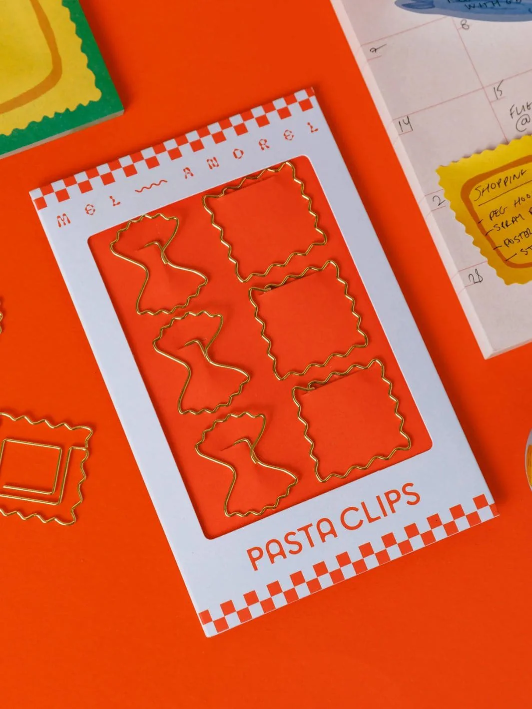 Pasta Paper Clips - Ravioli + Farfalle - Image 3