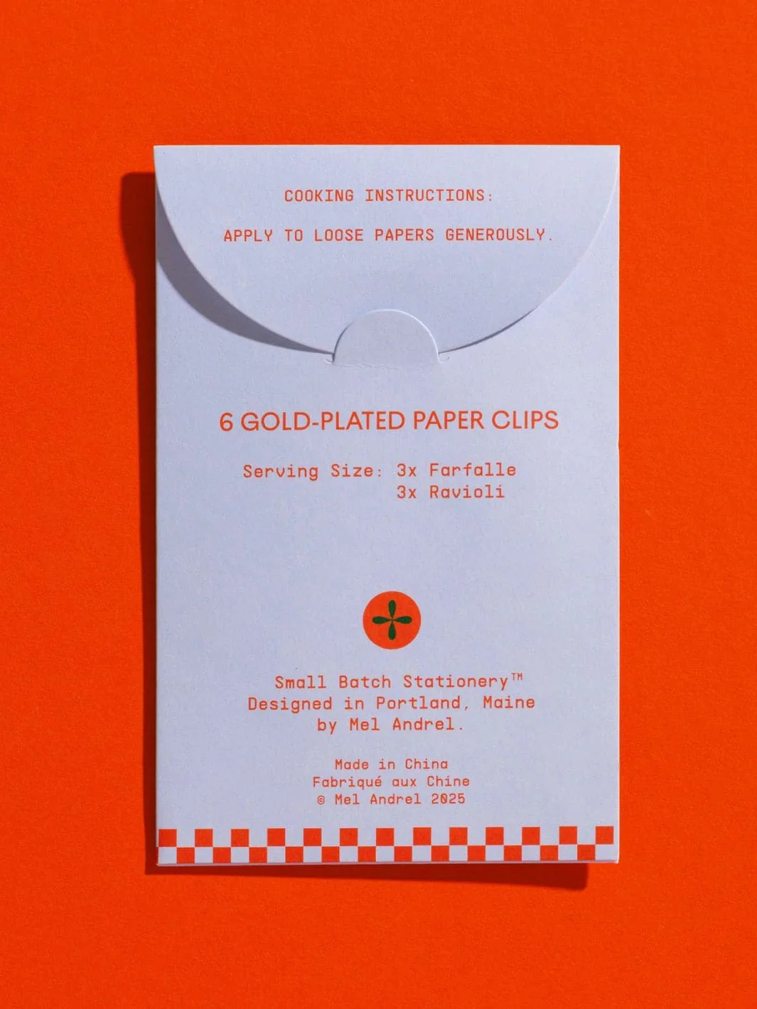 Pasta Paper Clips - Ravioli + Farfalle - Image 8