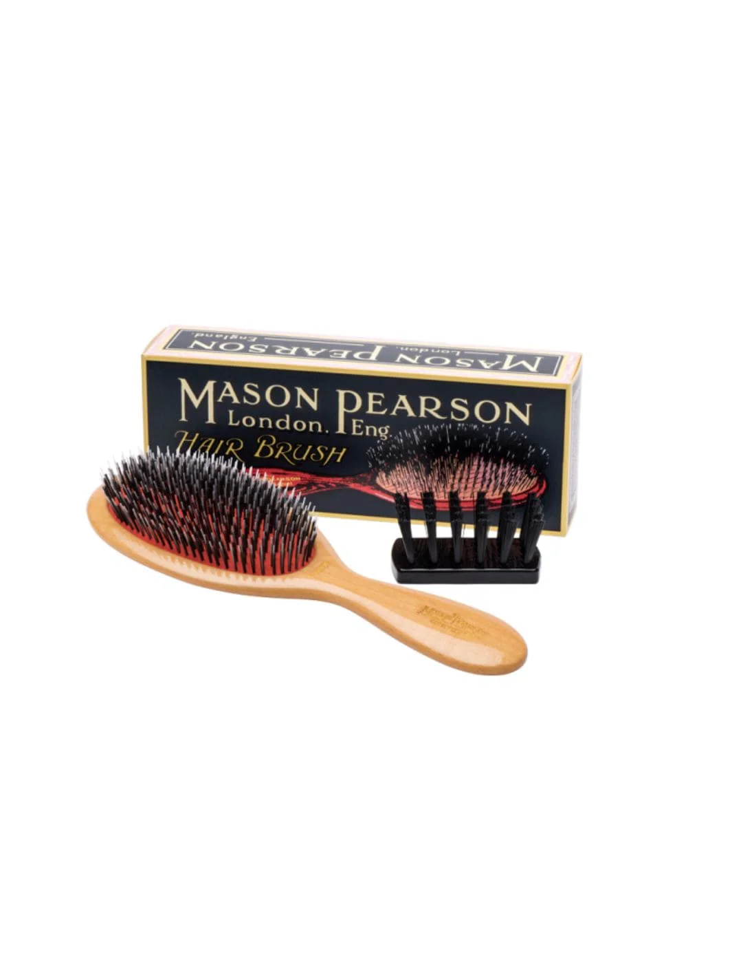 Popular Lightwood Hairbrush BN1W - Image 3