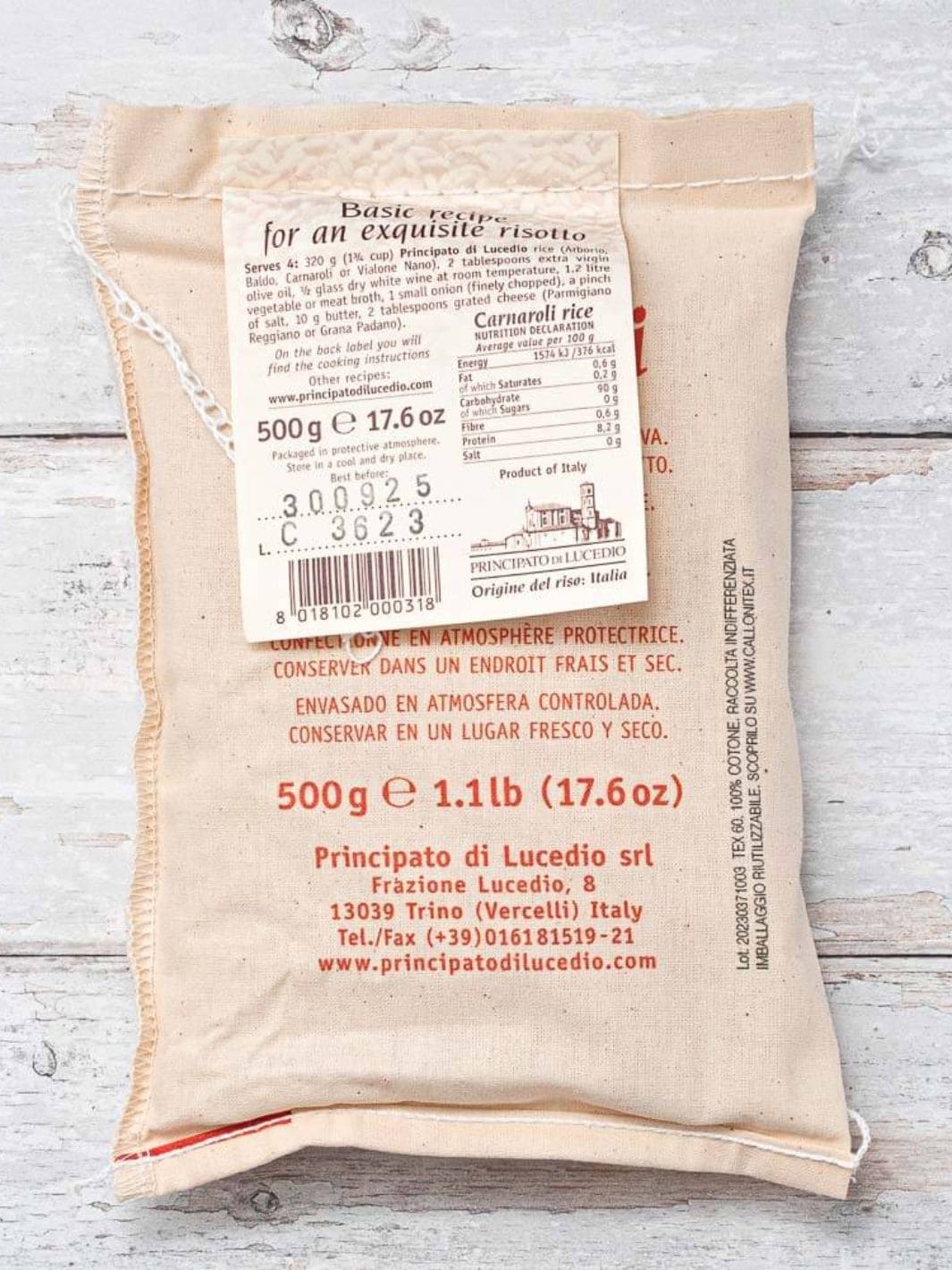 Principato Di Lucedio Carnaroli Rice - Image 4