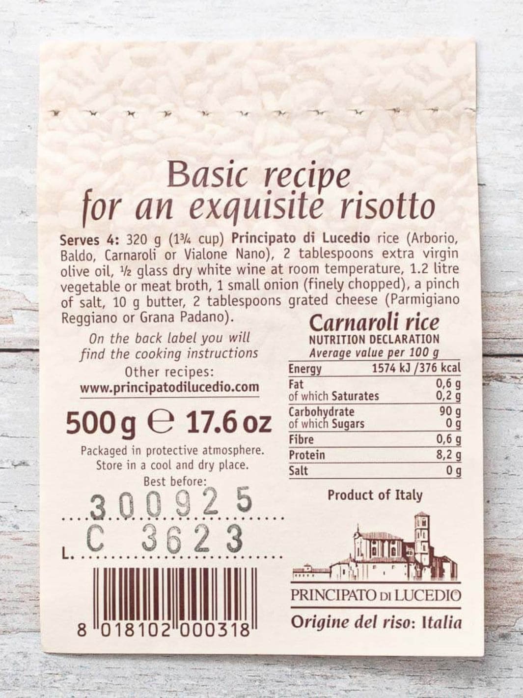 Principato Di Lucedio Carnaroli Rice - Image 5