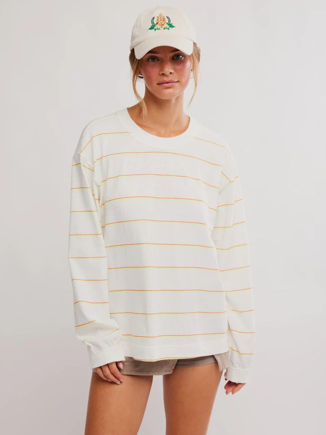 Printed Hustle Layer - Awning Stripe Ivory - Image 2