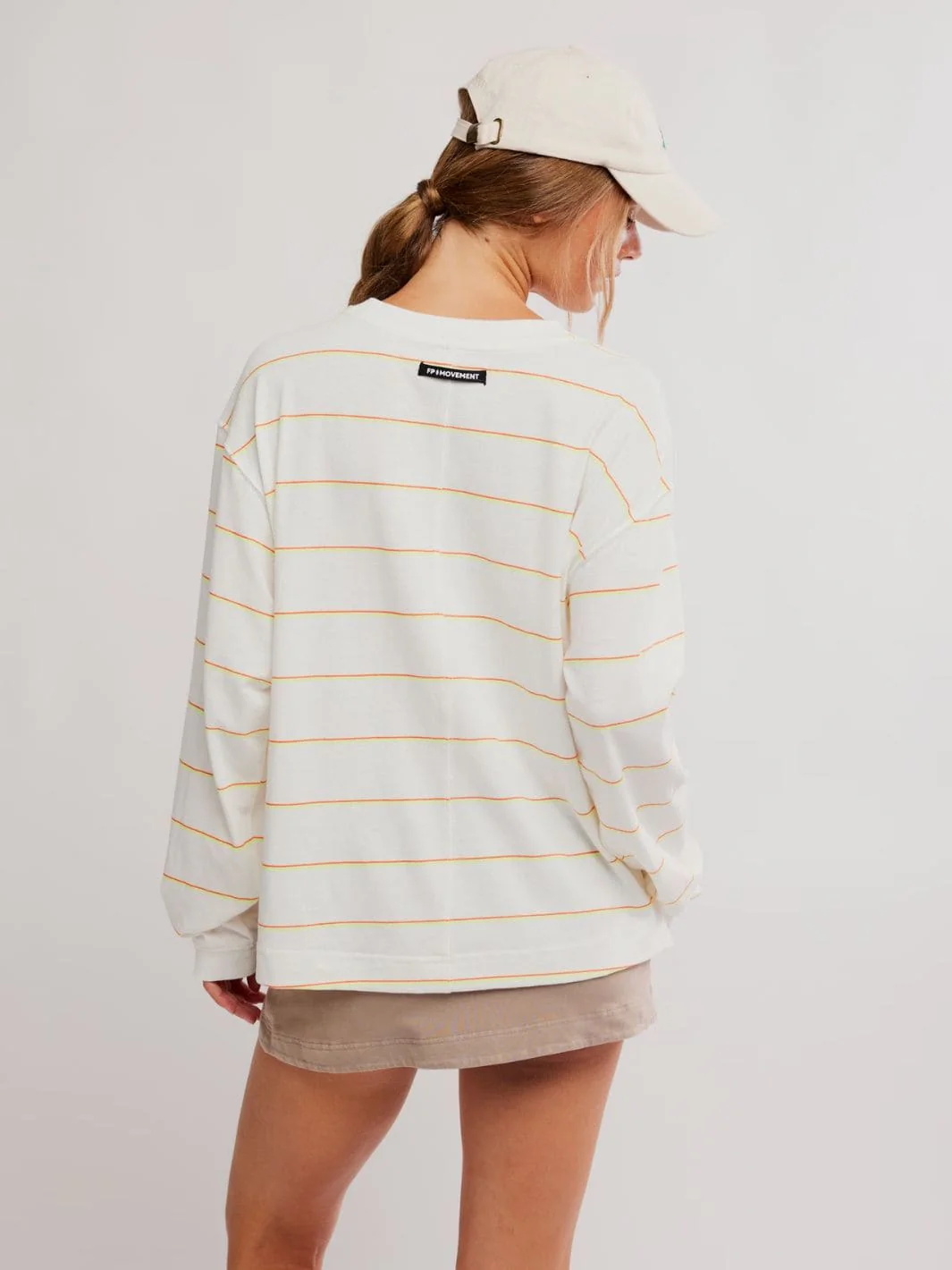 Printed Hustle Layer - Awning Stripe Ivory - Image 4