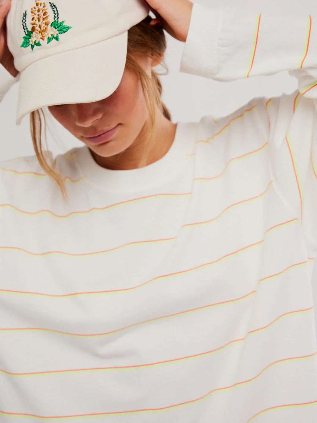 Printed Hustle Layer - Awning Stripe Ivory - Image 5