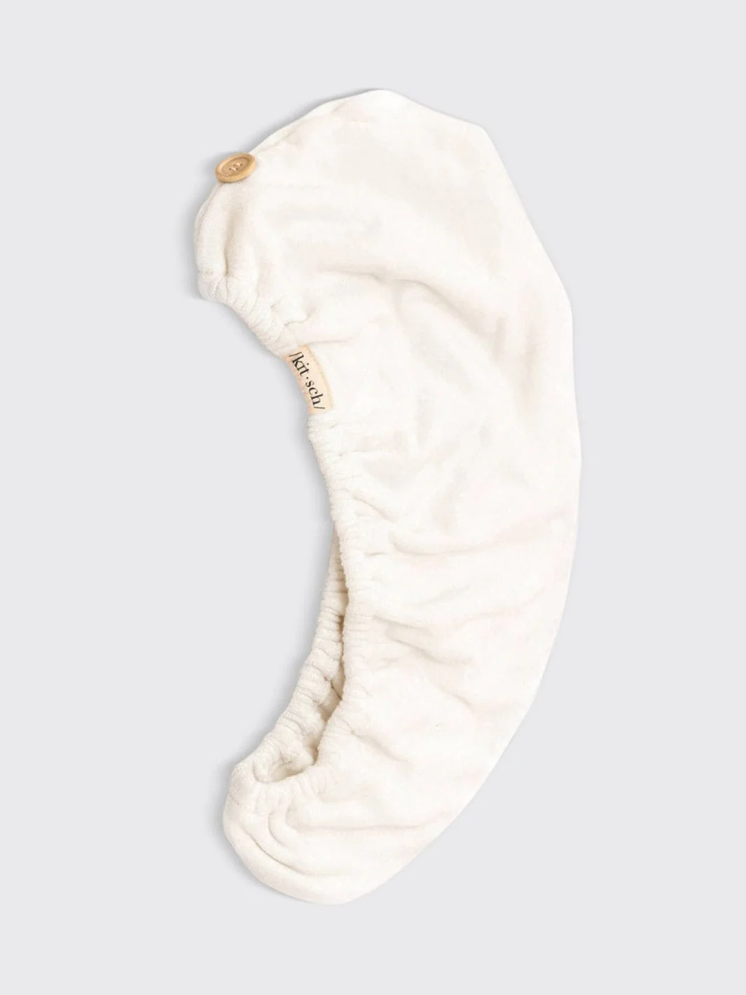 Quick Dry Hair Towel - Ivory - Image 4
