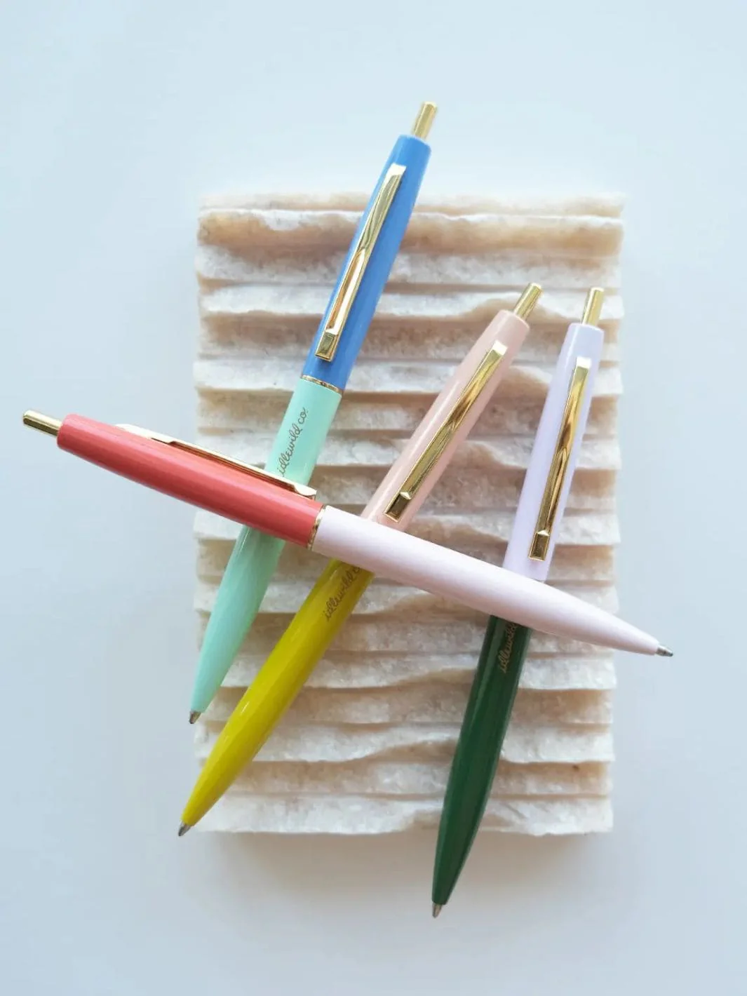 Rainbow Retro Pen Set - Image 3
