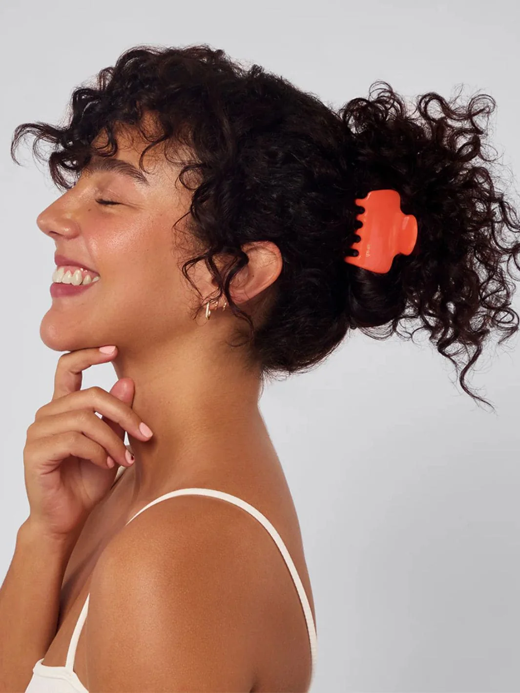 Recycled Plastic Medium Cloud Clip - Cherry - Image 2