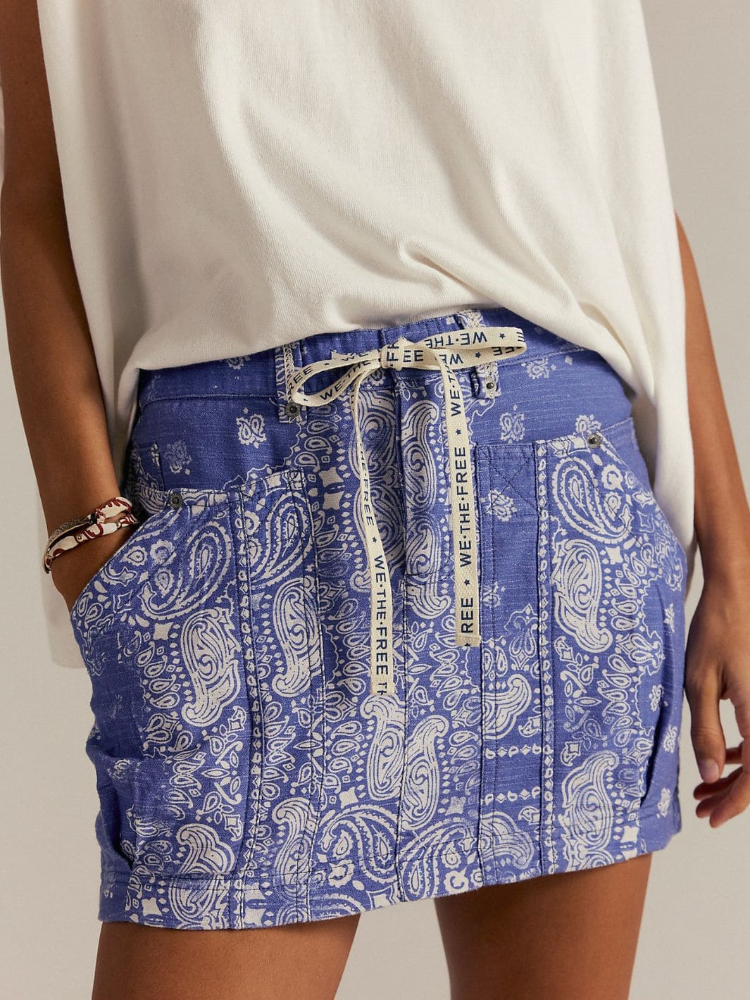 River Canyon Printed Mini Skirt - Midnight Combo - Image 2