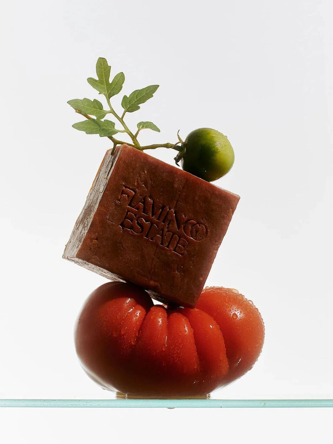 Roma Heirloom Tomato Soap Brick - Image 2