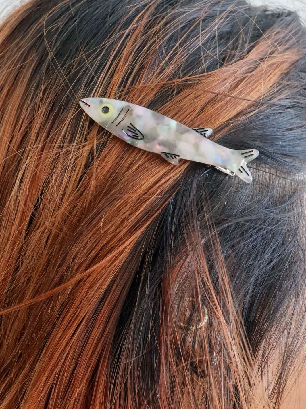 Sardine Alligator Hair Clip Set - Image 2