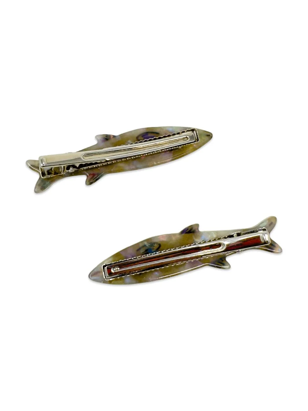 Sardine Alligator Hair Clip Set - Image 4