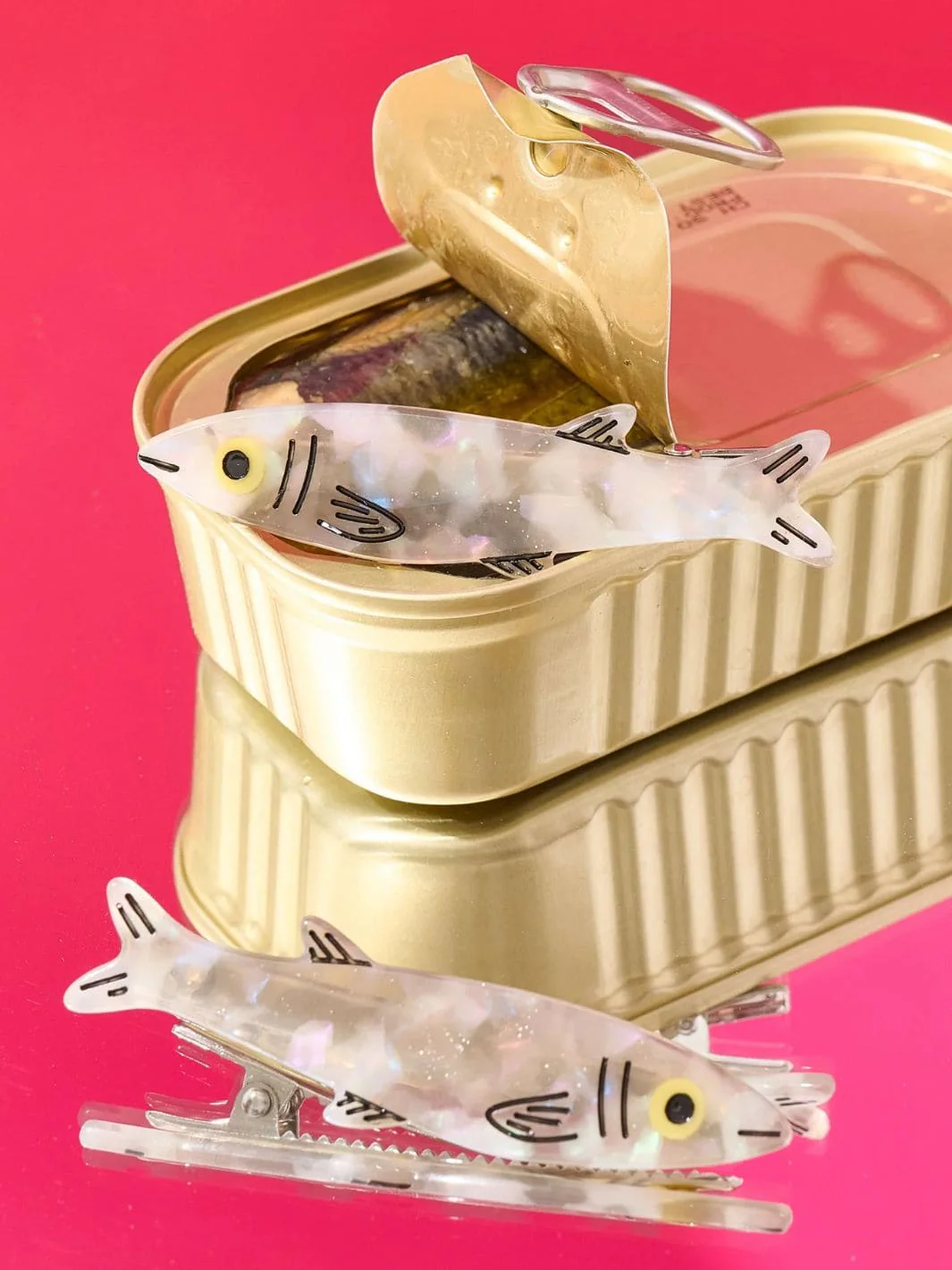 Sardine Alligator Hair Clip Set - Image 6