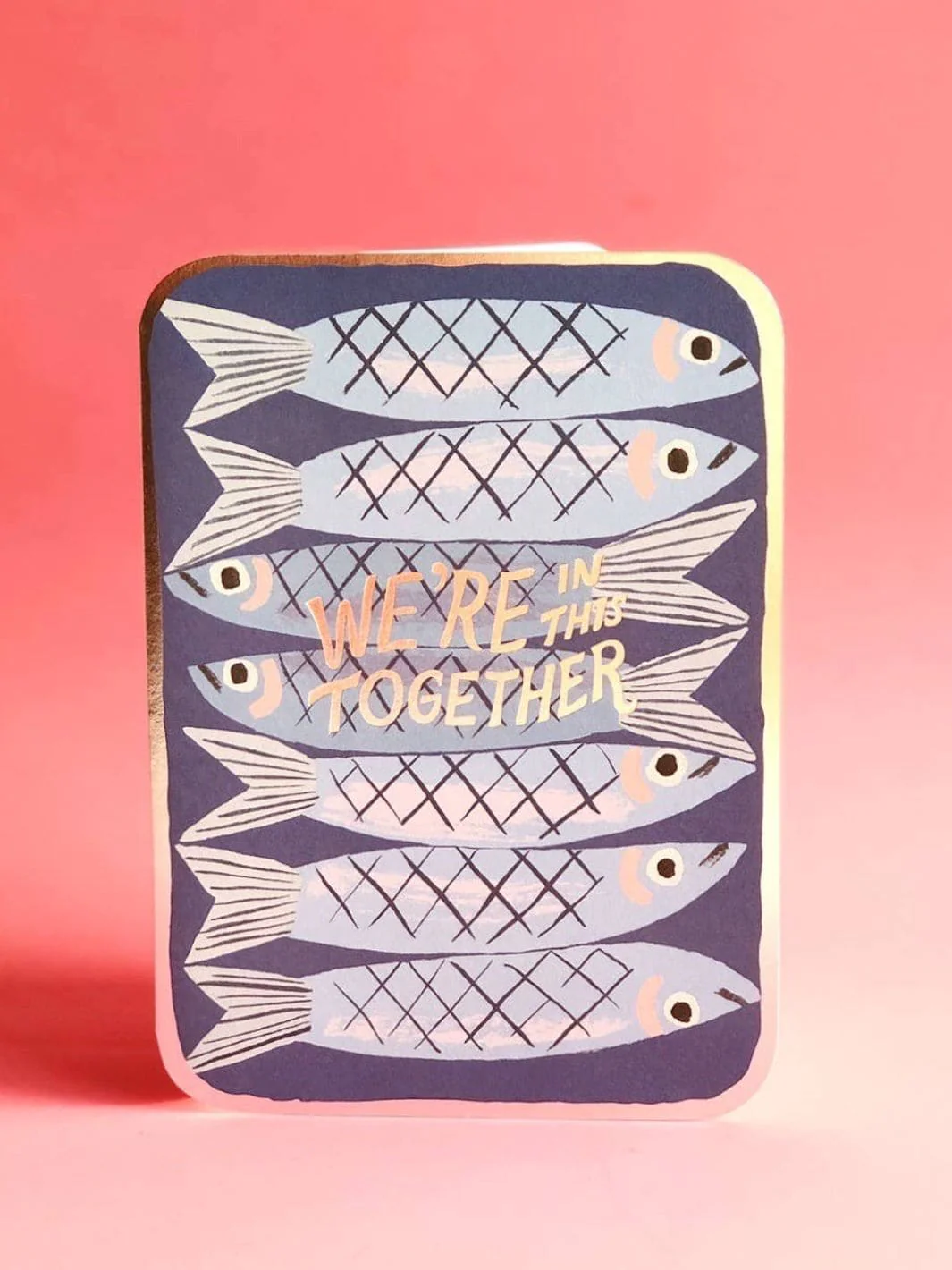 Sardines Encouragement Greeting Card - Image 2