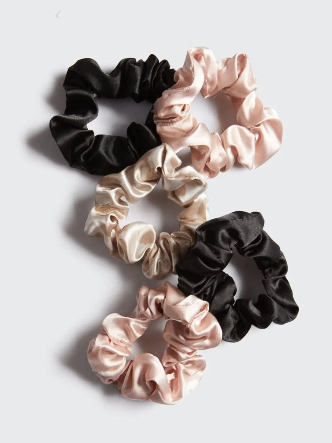 Satin Sleep Scrunchies 5pc - Assorted - Image 6