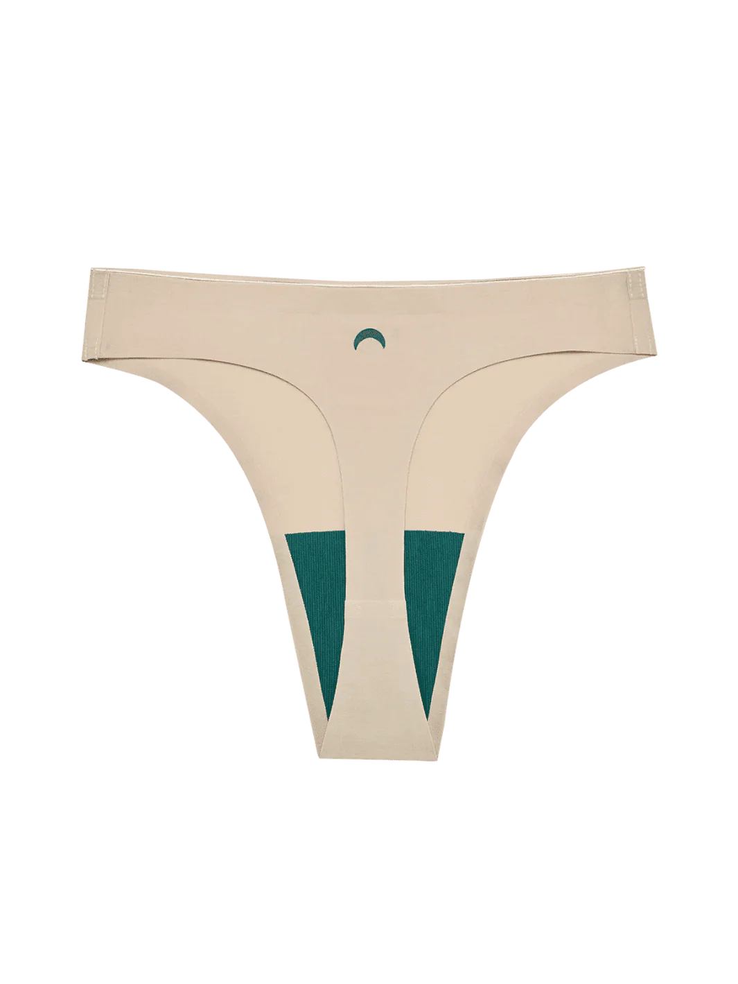 Seamless High Rise Thong - Beige - Image 13