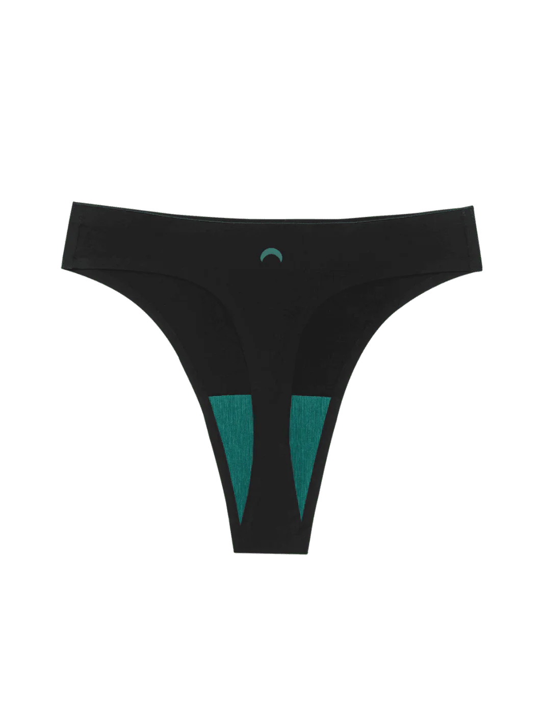 Seamless High Rise Thong - Black - Image 12