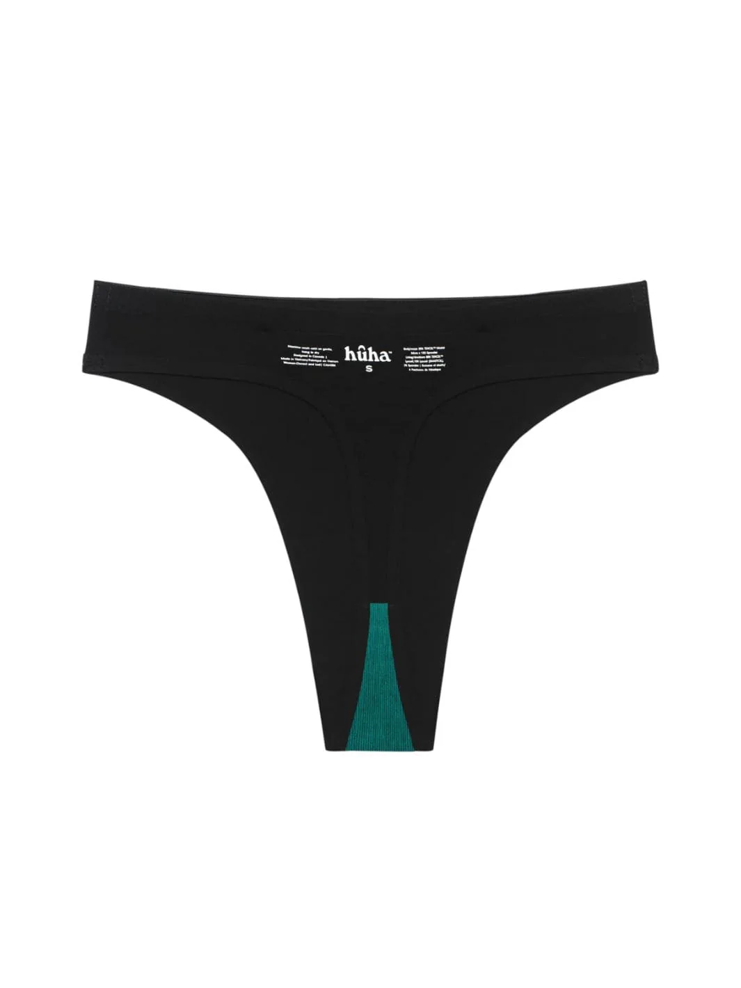 Seamless High Rise Thong - Black - Image 13