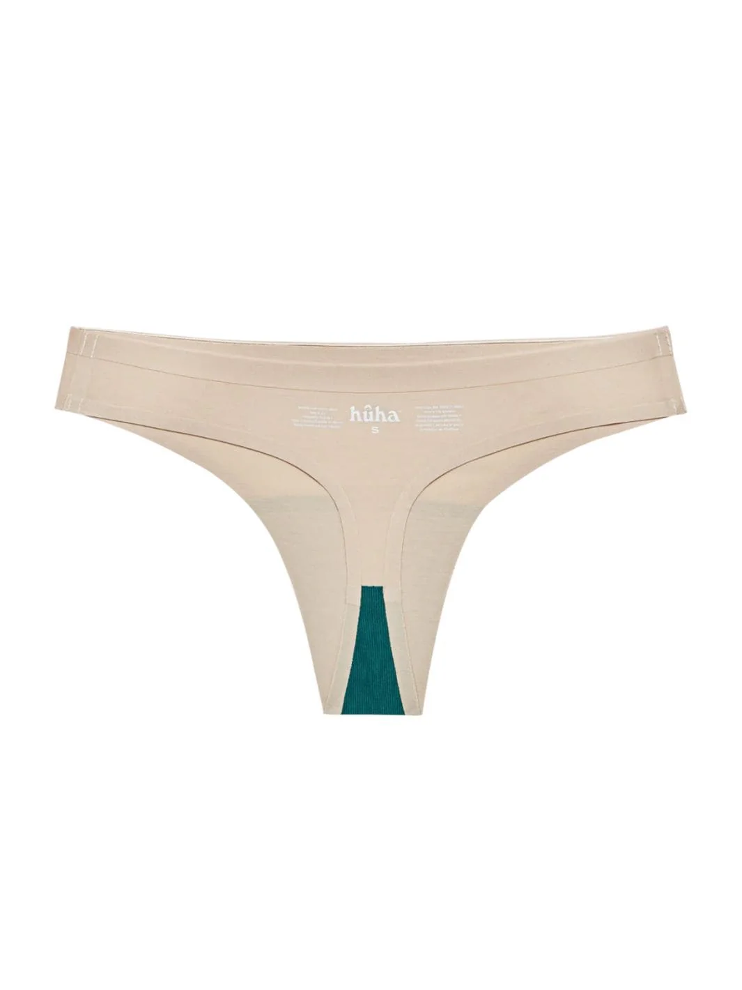 Seamless Low-Mid Rise Thong - Beige - Image 9