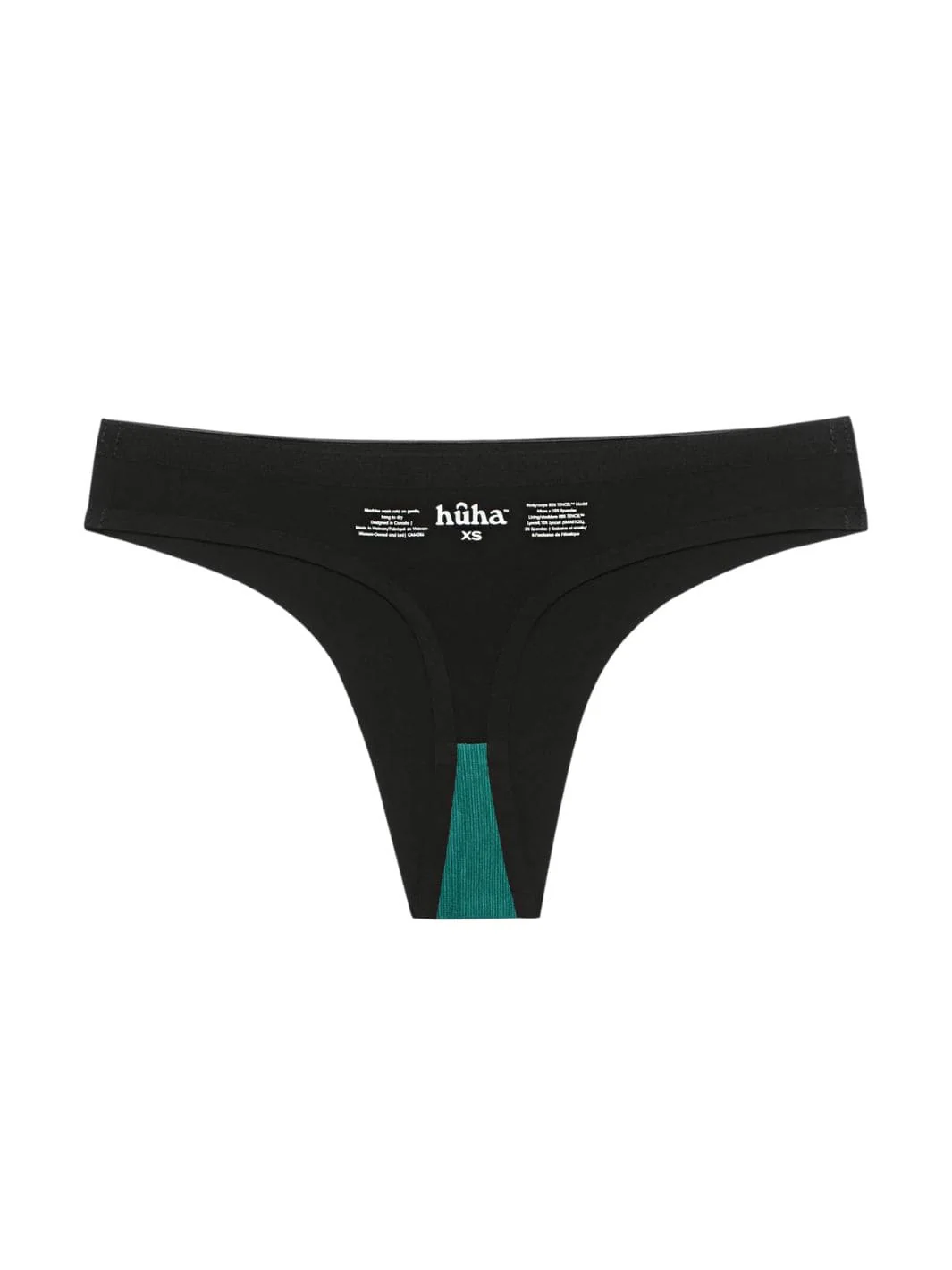 Seamless Low-Mid Rise Thong - Black - Image 11