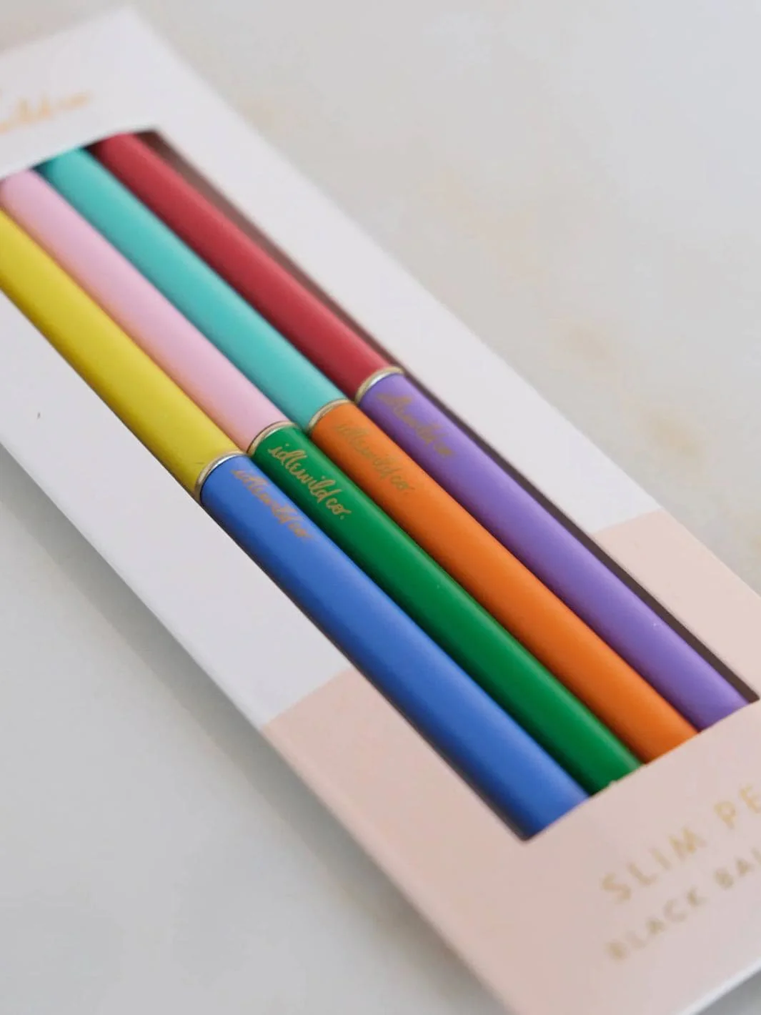 Duo-Tone Classic Rainbow Pen Set - Image 2