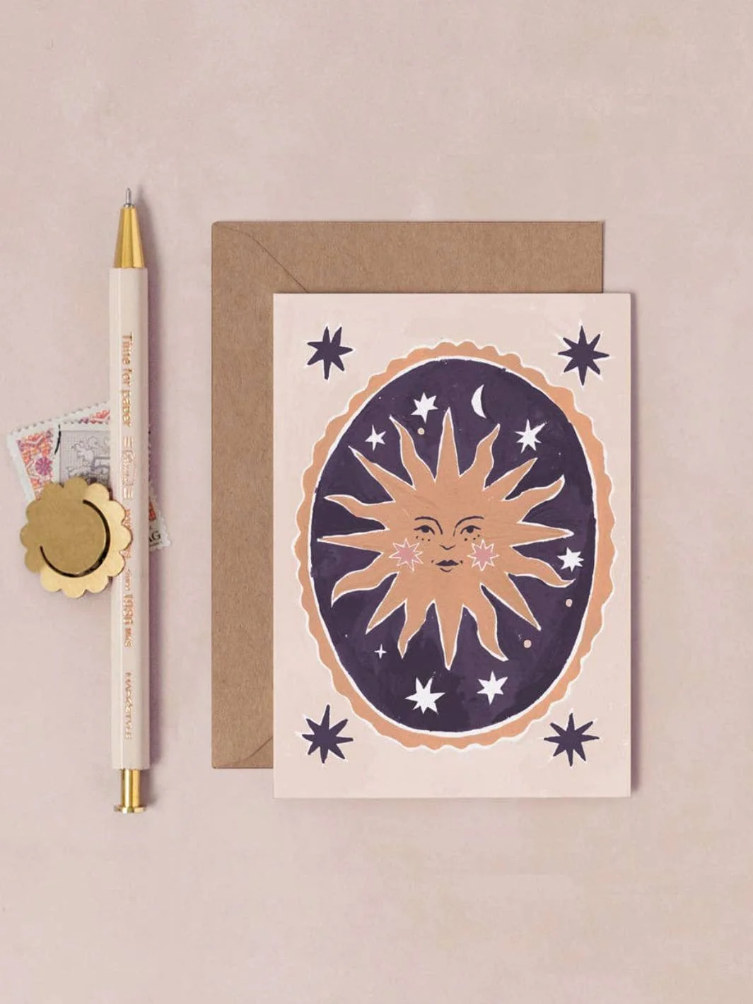 Smiling Sun Mini Card - Image 2