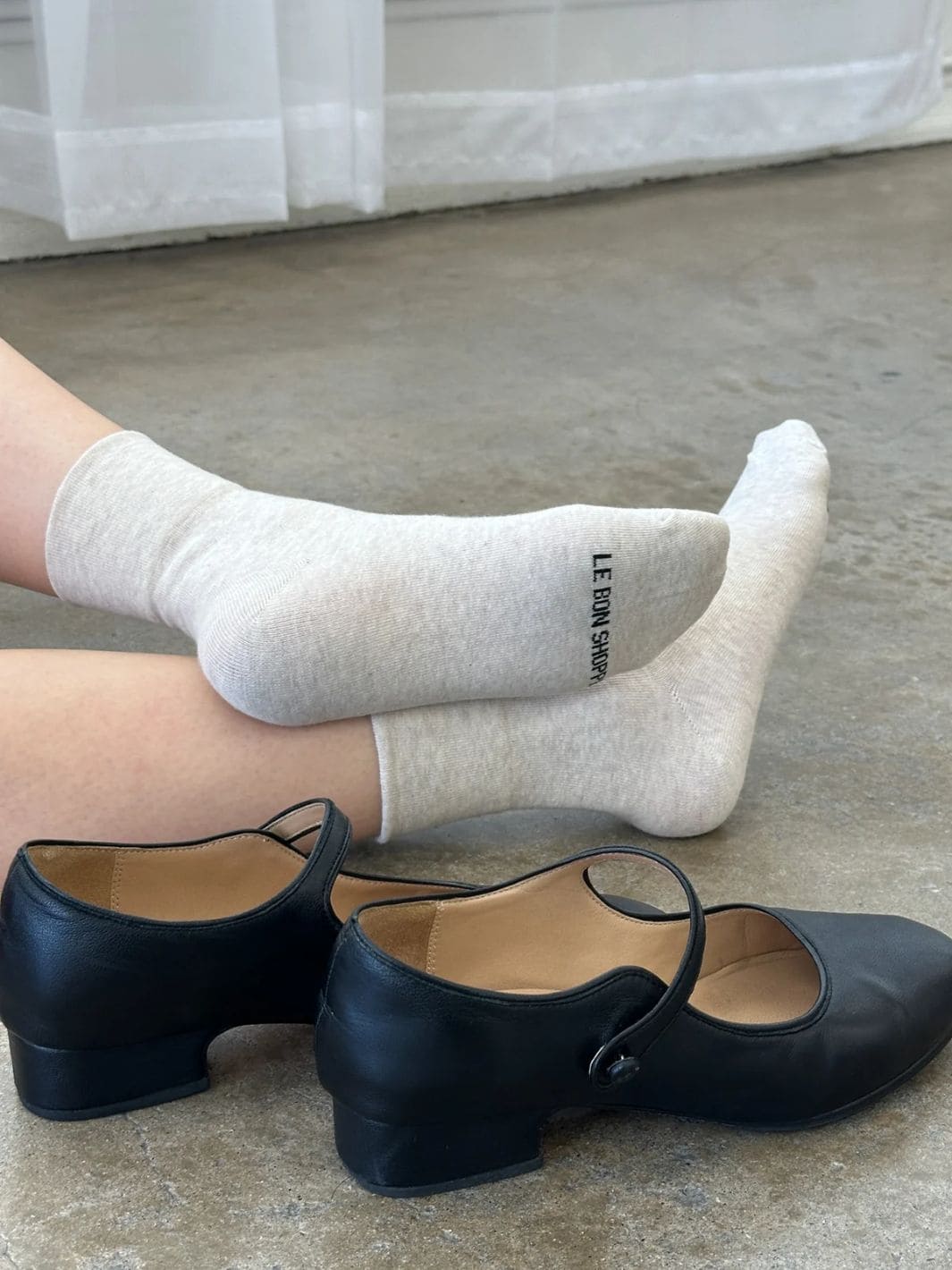 Sneaker Socks - Oatmeal - Image 3
