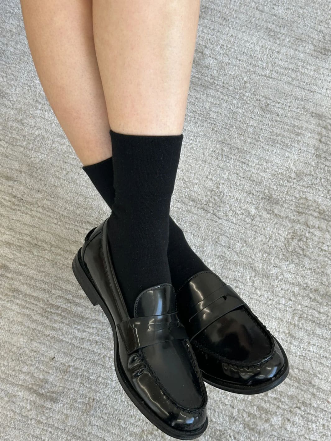Sneaker Socks - True Black - Image 3