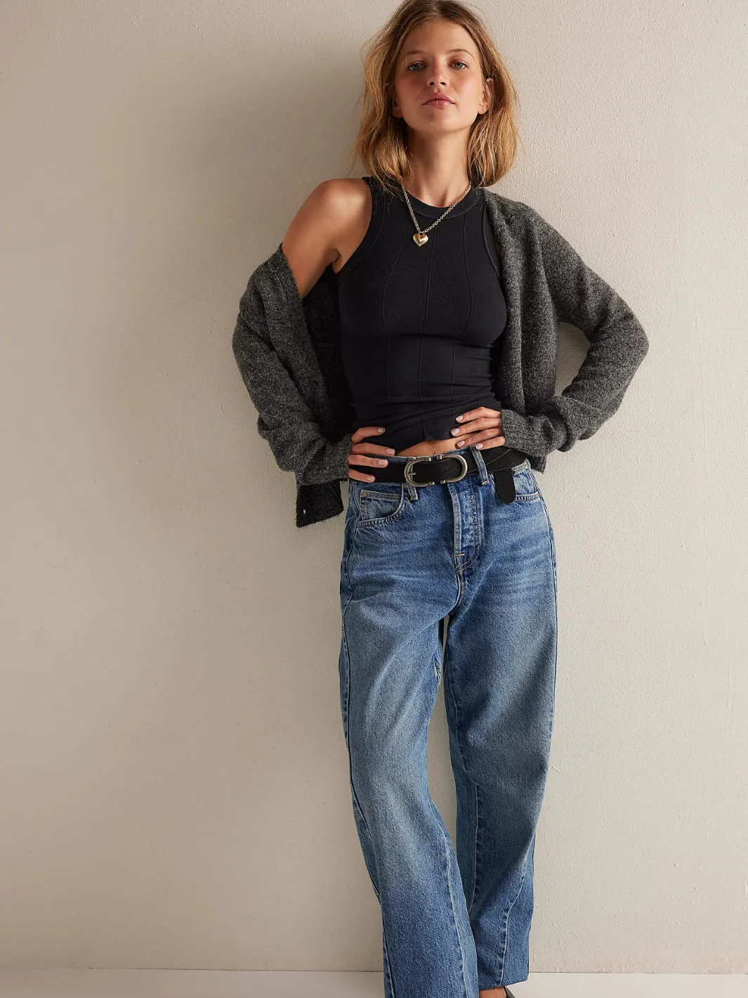 So Soft Seamless Modal Tank - Black - Image 8