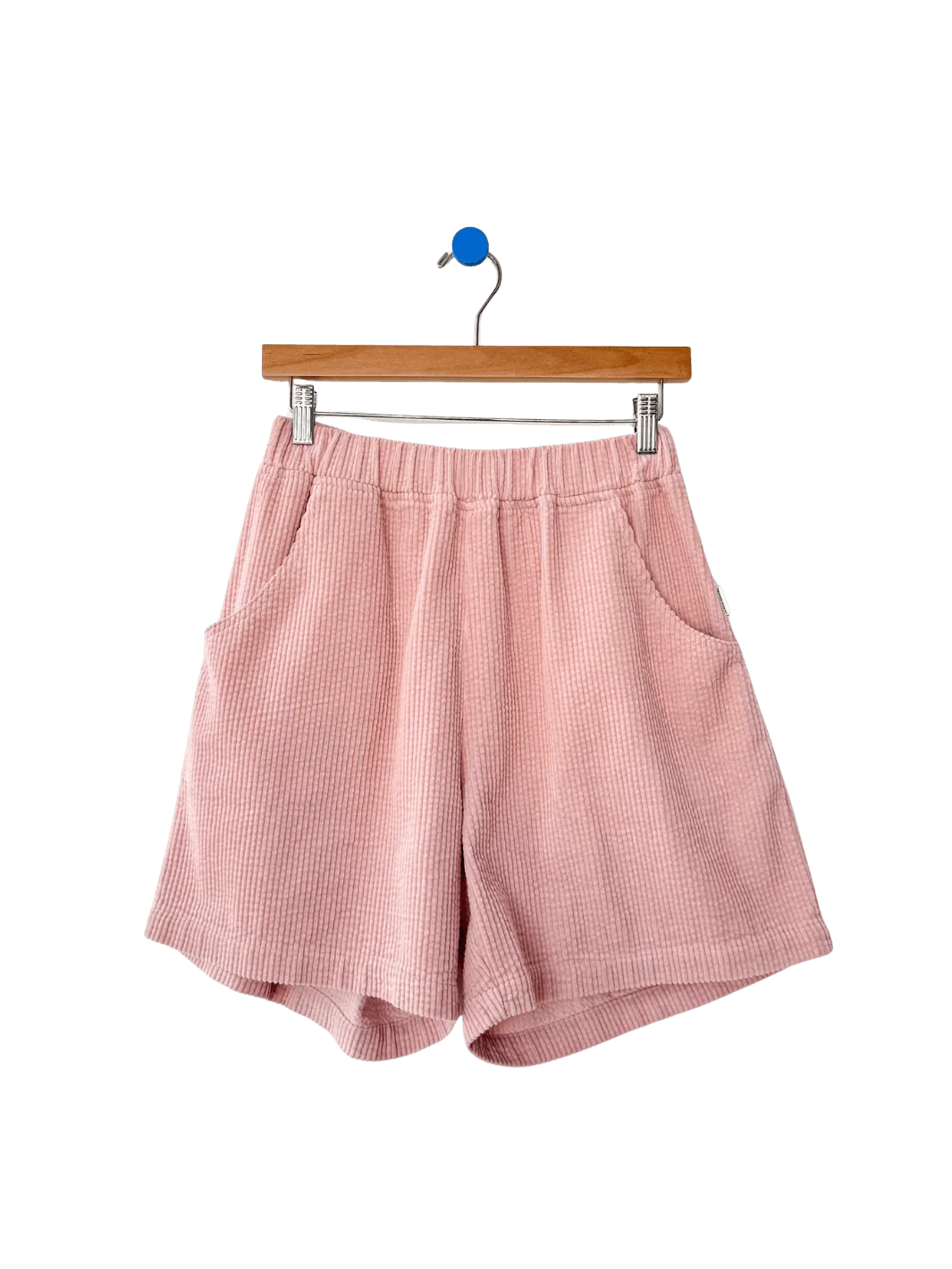 Soft Corduroy City Shorts - Baby Pink
