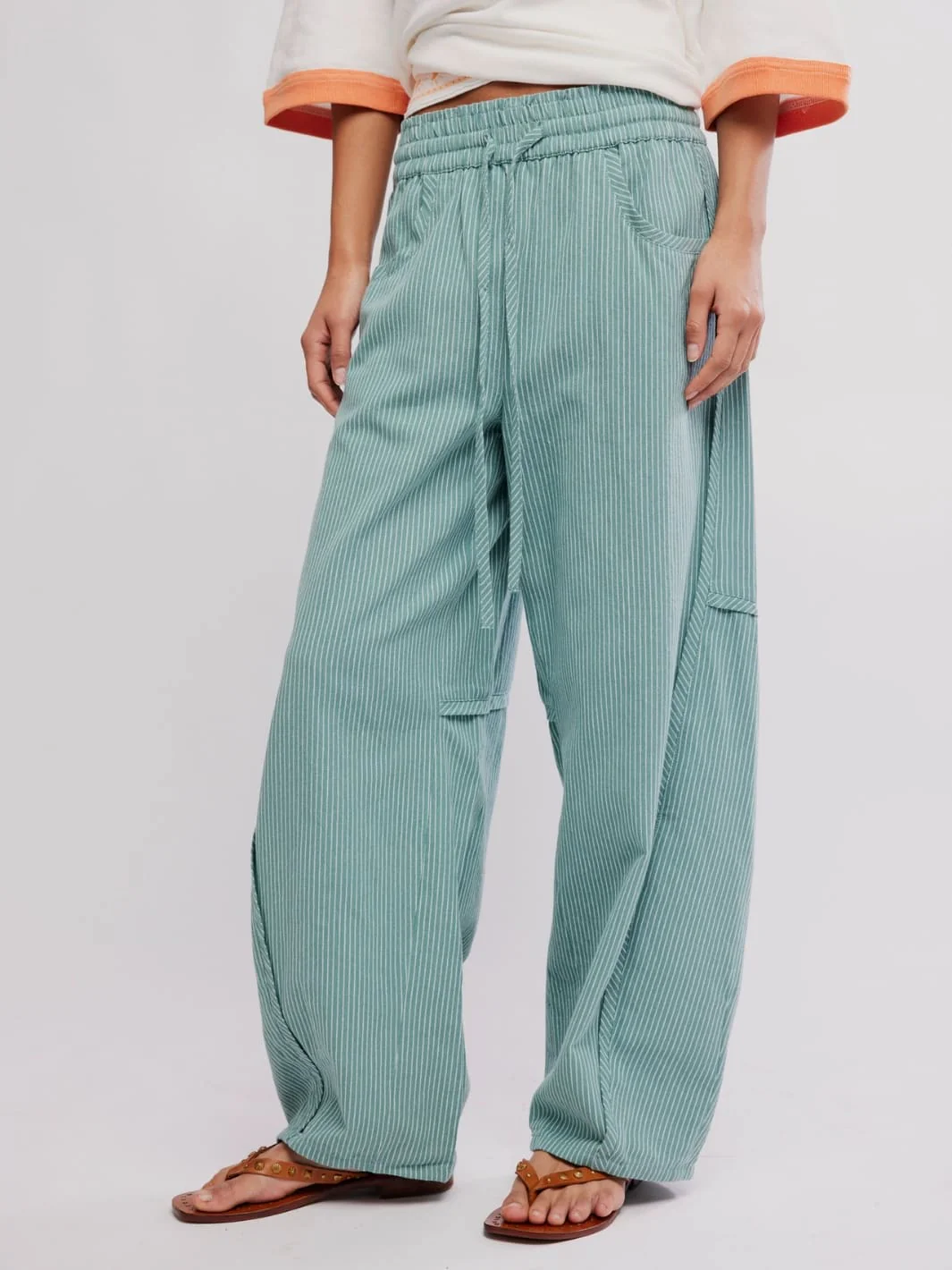 Something Good Pant - Blue Trellis Combo - Image 2