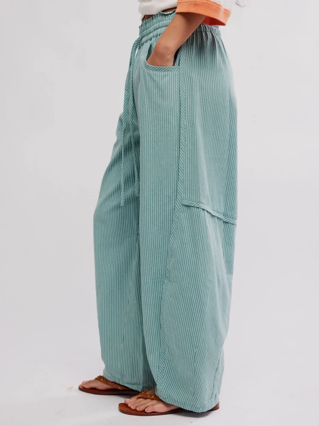 Something Good Pant - Blue Trellis Combo - Image 3
