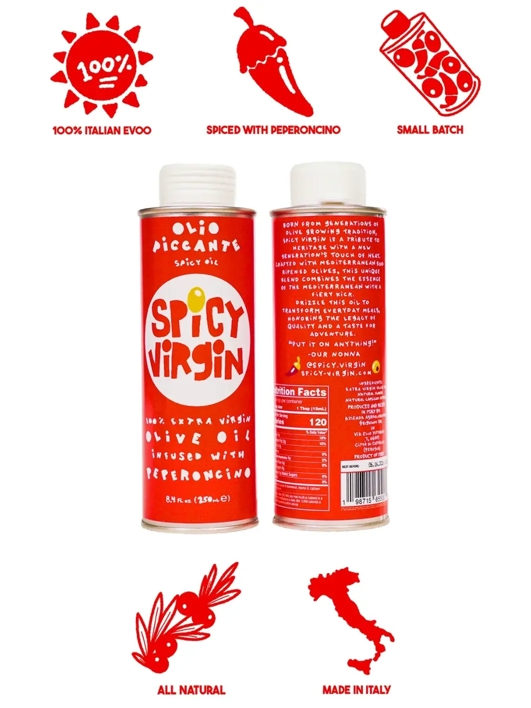 Spicy Virgin – Italian Peperoncino Drizzling Oil - Image 7