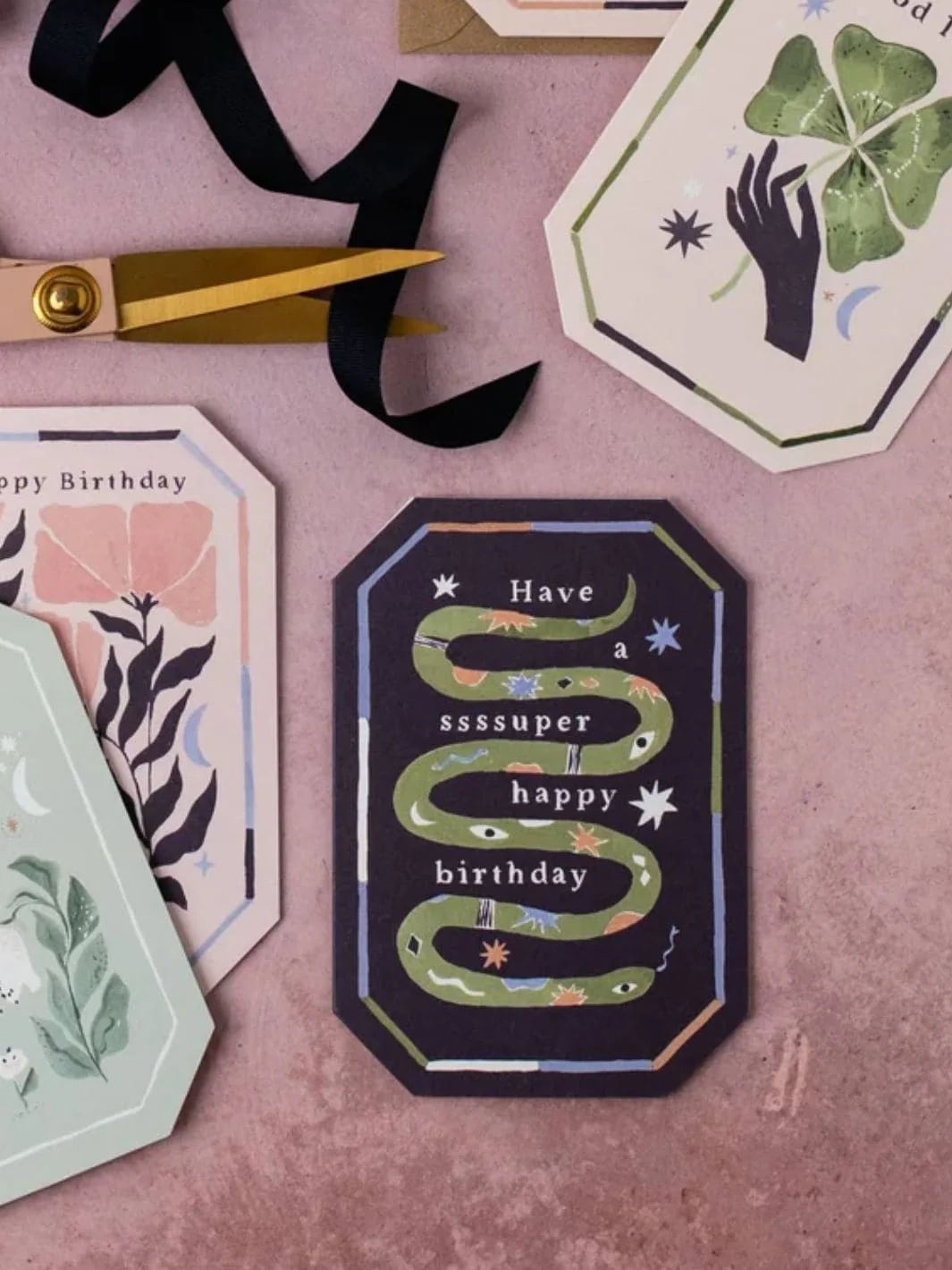 Ssssuper Snake Birthday Card - Image 3