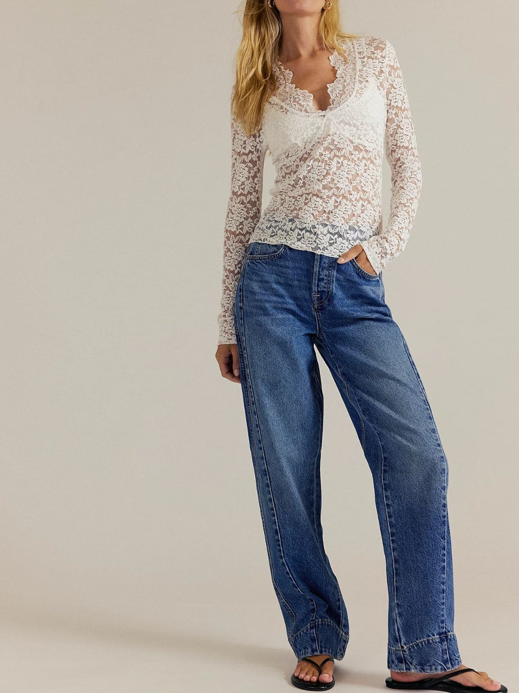 Stick Around Slim Curve Jeans - Stay For The Morning - Image 8