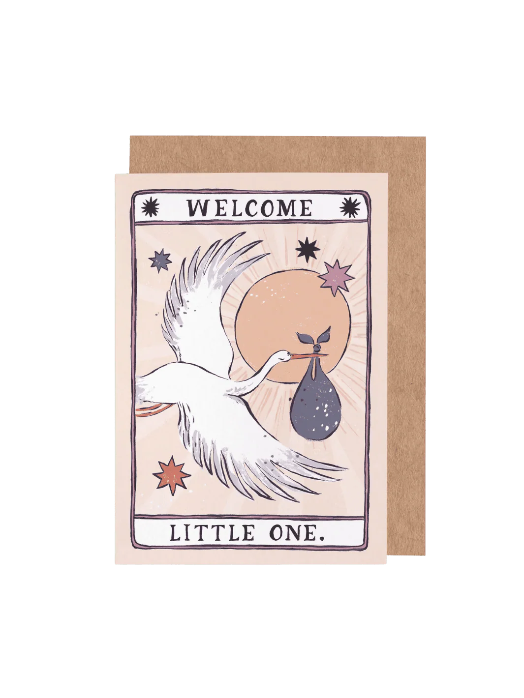 Stork New Baby Card
