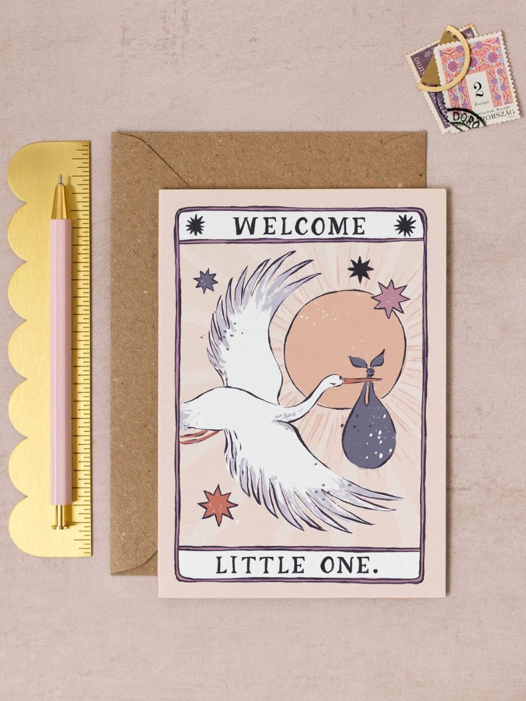 Stork New Baby Card - Image 5