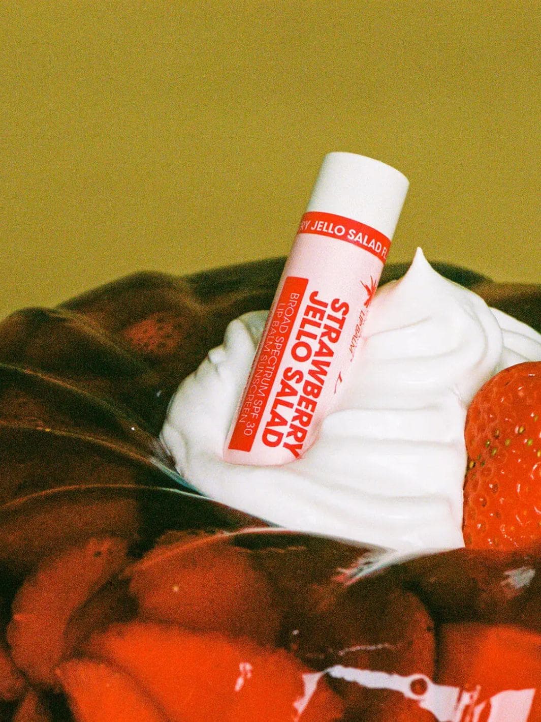 Strawberry Jello Salad SPF 30 Lip Balm - Image 3
