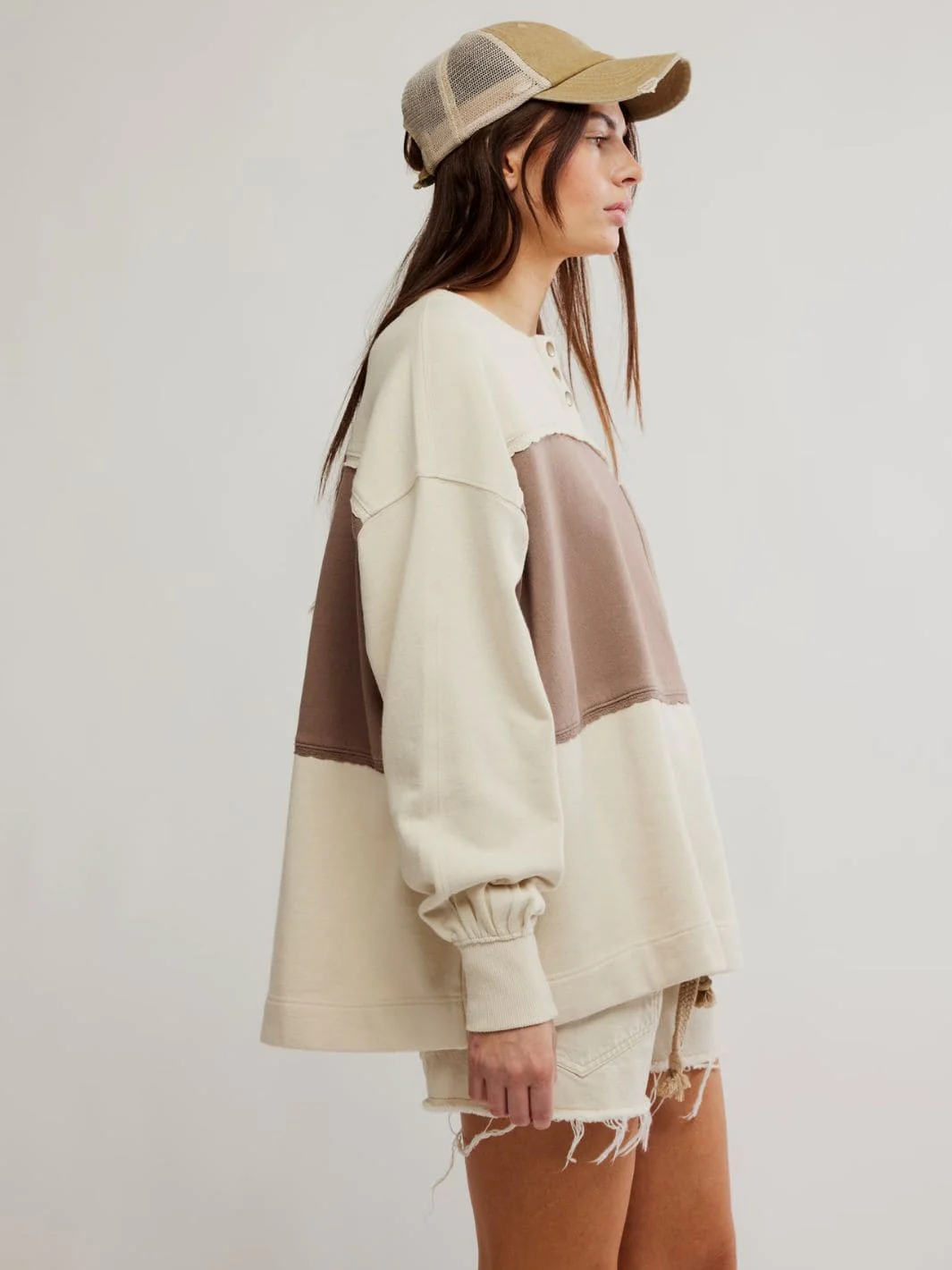 Strawberry Sweatshirt - Summer Sand Combo - Image 6