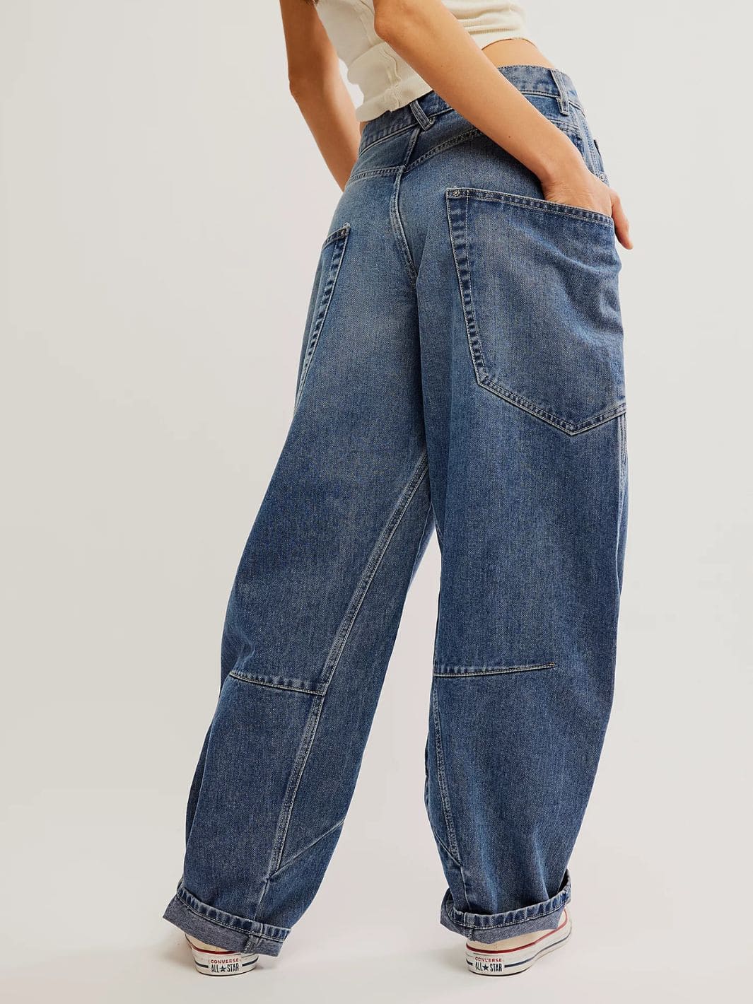 Sugar And Spice Barrel Jeans - Beatrix Indigo - Image 5