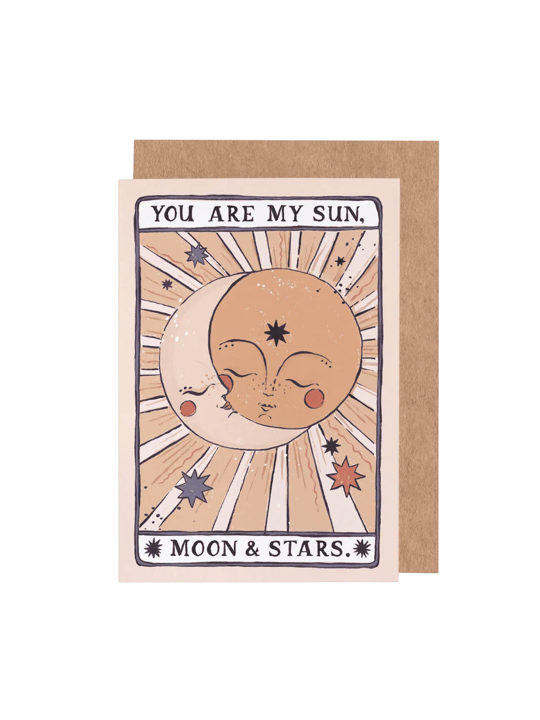 Sun, Moon & Stars Card